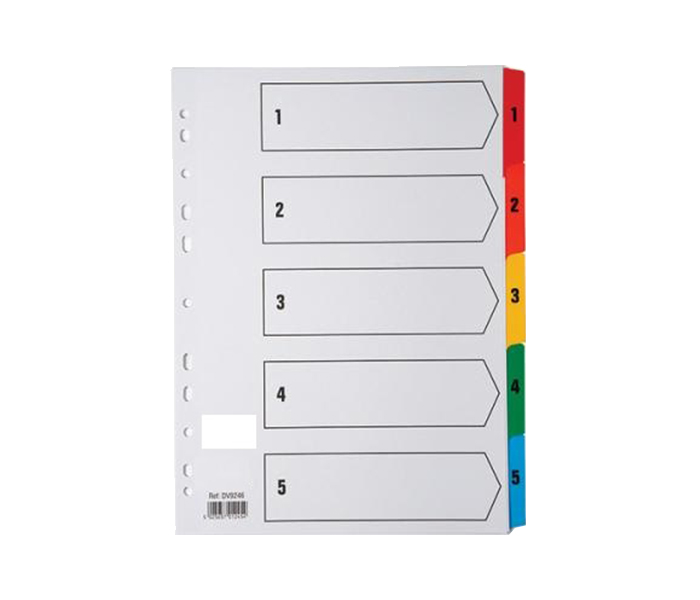 Usign 1-5 Color Divider Plastic