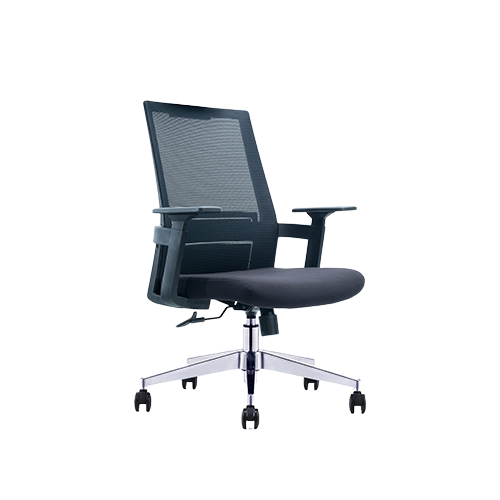 Office Chair Mid Back Mesh Black (CH-268B )