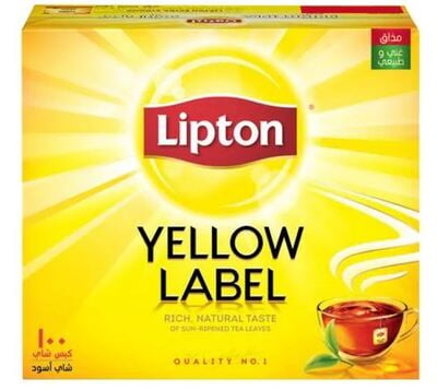 Lipton Yellow Label Tea Bags 100bags/Pkt
