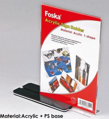 Foska Acrylic Sign Holder A4 (J4001-4)