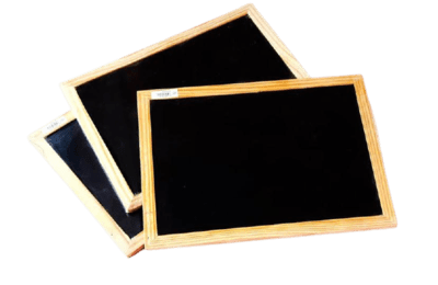 Black Board with Wooden Frame 30x40cm