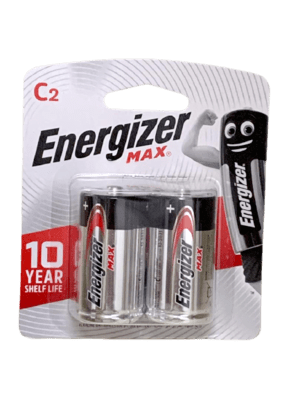 Energizer Max+ Power Seal C Battery (E93BP2)