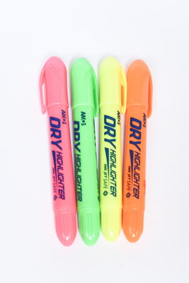 Amos Dry Highlighter 4 Colors/pkt (HLD4P)