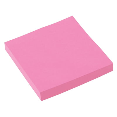 Fantastick Sticky Note 3"x3" Pink