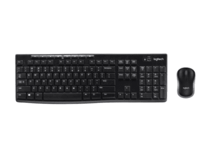 Logitec Wireless Keyboard with Mouse(MK 270)