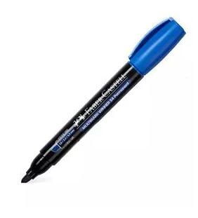 Fabercastell Permanent Marker Chisel Blue