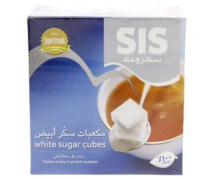 Sis White Sugar Cubes 454 gm